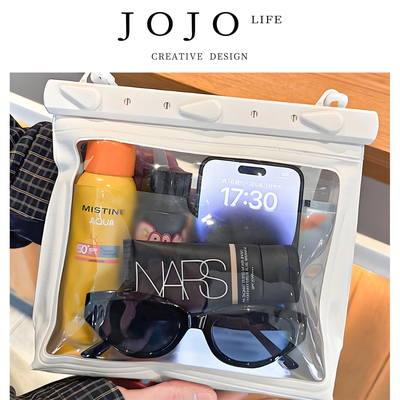 jojo防水包游泳大容量泼水节立体