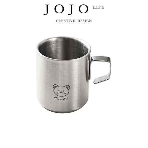 JOJO'SL.PD牛奶杯创意双层