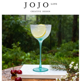 PD·Sand红酒杯玻璃高脚杯创意复古家用设计感 糖砂 JOJO