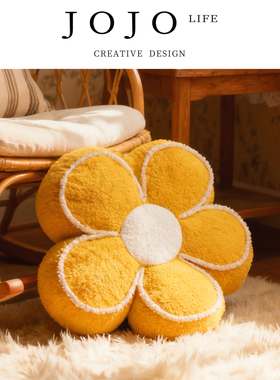 JOJO'S L. PD.just.花朵抱枕沙发客厅靠垫轻奢床头靠枕 | 雅正
