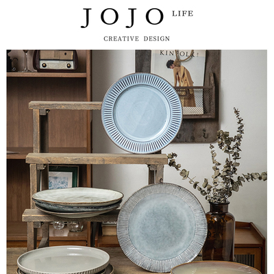 JOJO'SLIFEPD牛排盘陶瓷西餐盘