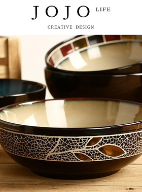 JOJO'S L. PD.foodie.实用大号陶瓷大汤碗INS风菜碗家用 | 馋猫