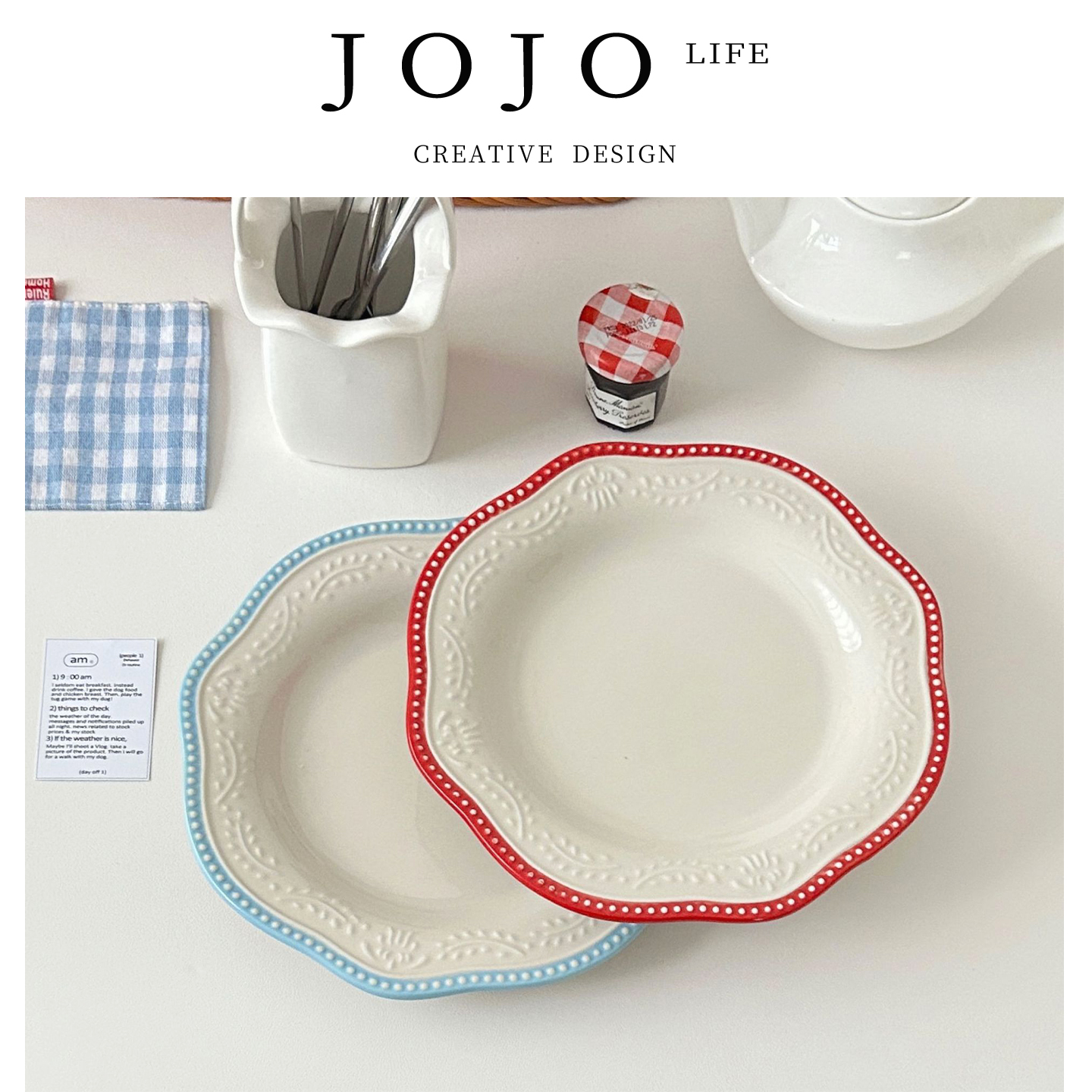 JOJO'SLIFEPD.西餐盘甜品盘