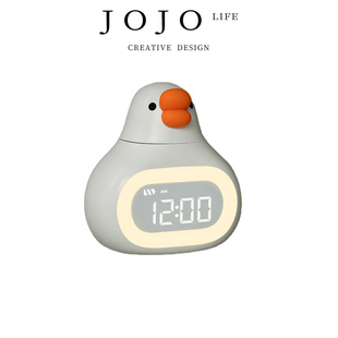 PD.Warm.闹钟胖胖鹅智能整点报时卡通电子钟 思温 JOJO