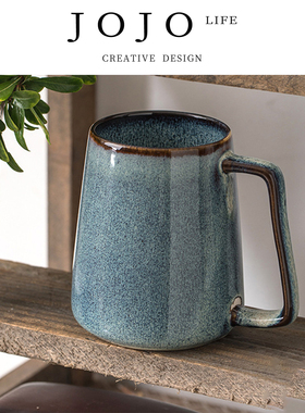 JOJO'S L. PD.Childbirth.超大陶瓷水杯家用情侣马克杯大 | 樊星