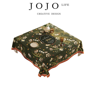 JOJO'SLIFEPD欧式小正方形桌布