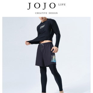 PD.Hide.连体泳衣361男士 长袖 长裤 匿咱 JOJO 防晒尴尬新款