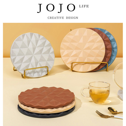 JOJO'S L. PD.Sore.北欧风硅胶隔热垫ins餐垫家用桌垫 | 疮令 - 封面