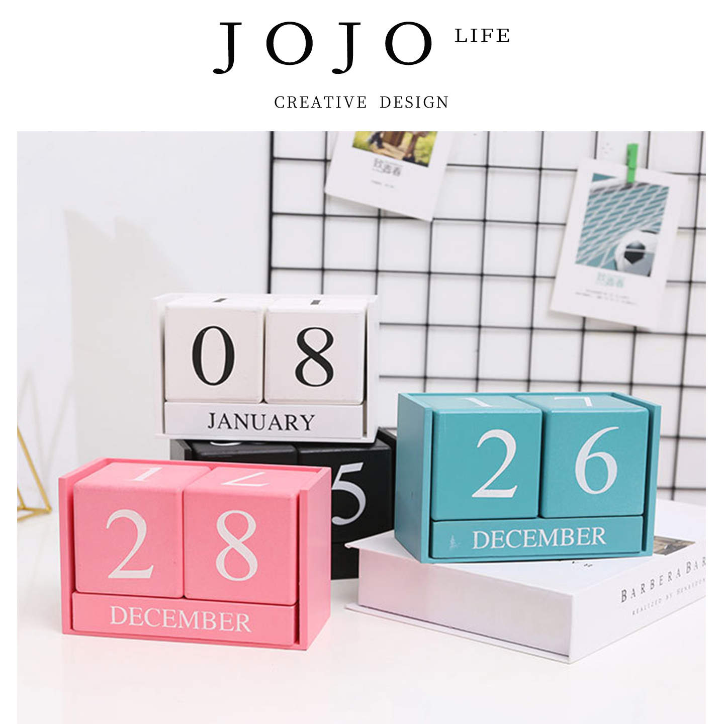 JOJO'SLIFEPD日历万年历摆件