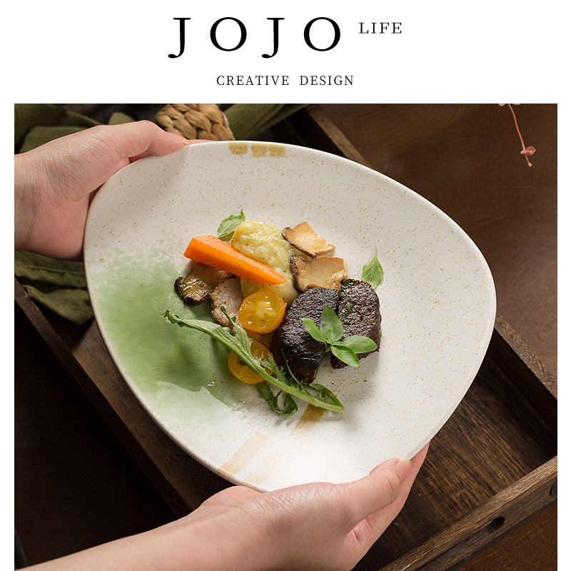 JOJO'SLIFEPD日式手绘西餐盘