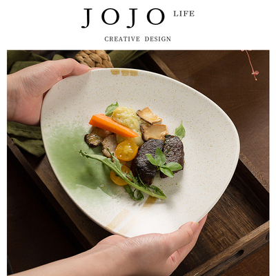JOJO'SLIFEPD日式手绘西餐盘