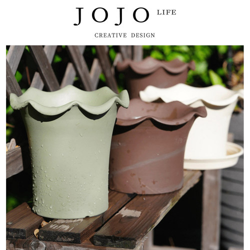 JOJO'SLIFEPD花盆阳台塑料室内