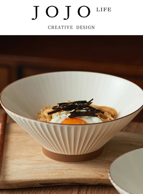 JOJO'S L. PD.Wearing.汤碗创意斗笠碗餐厅高颜值粉面碗 | 戴苦