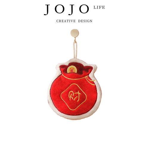 JOJO'SLIFEPD珊瑚绒红包擦手巾