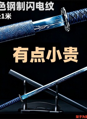 龙泉市唐横刀一体锰钢刀剑户外冷兵器武术长刀车载防身武器未开刃