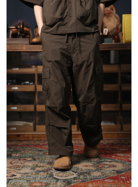 Secondorder SS24 Parachute Pants 复古廓形束脚降落伞裤 伞兵裤