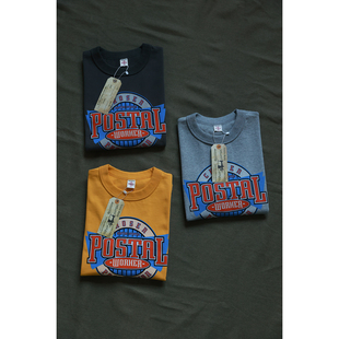 States Shirt BOB United 复古邮政署短袖 重磅美式 DONG Postal