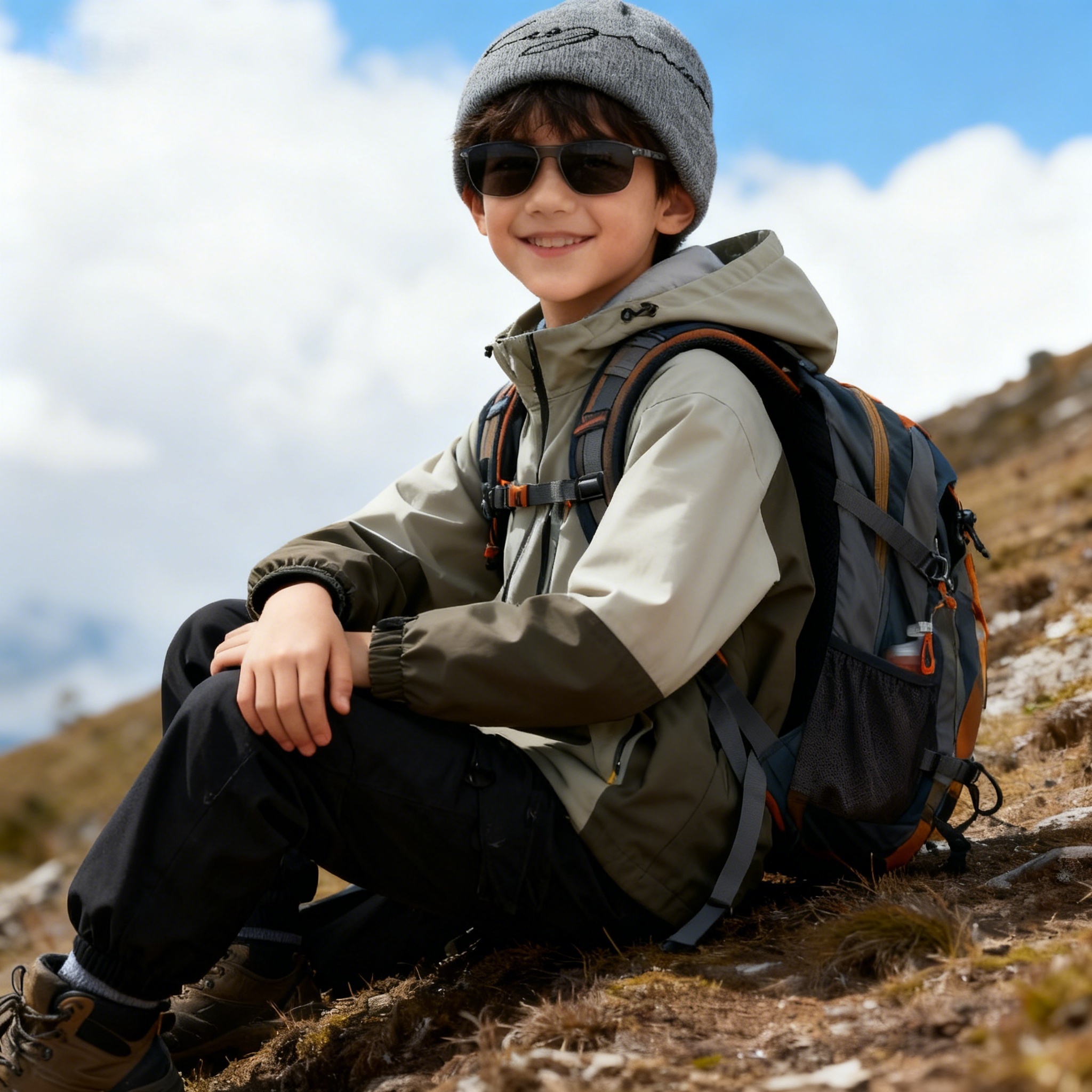 青少年防寒保暖针织冷帽护耳帽潮