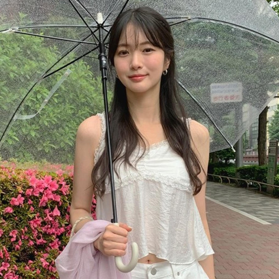 韩国代购直邮2026夏甜美蕾丝花边V领吊带背心白色无袖短款上衣