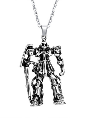2023热卖变形金刚机器人项链霸气热卖男士饰淘宝款潮人饰品批发