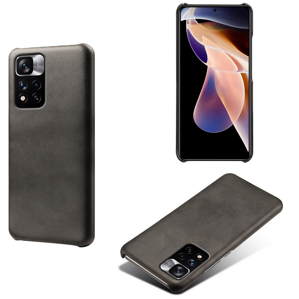 防汗note11TPRO/+半包皮质手机壳