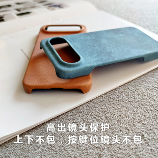 复古皮纹适用荣耀500 300 pro手机壳WIN RT大孔防滑素皮背壳半包商务保护套power2硬壳外壳潮 400