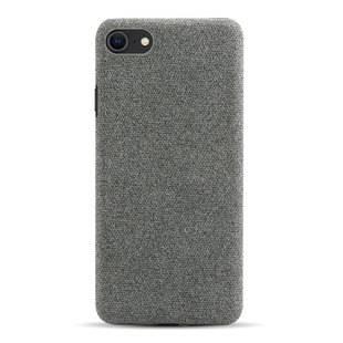 布艺适用苹果se3 17E保护套iPhone 8商务plus简约手机套半包硬壳不粘指纹 2手机壳大孔se2轻薄iPhone16e