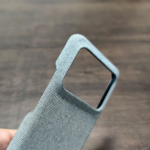 布艺适用红米k70/80/90/pro/max/至尊版手机壳k70大孔新款商务保护壳k70E手机套k80Ultra半包防手汗织物硬壳