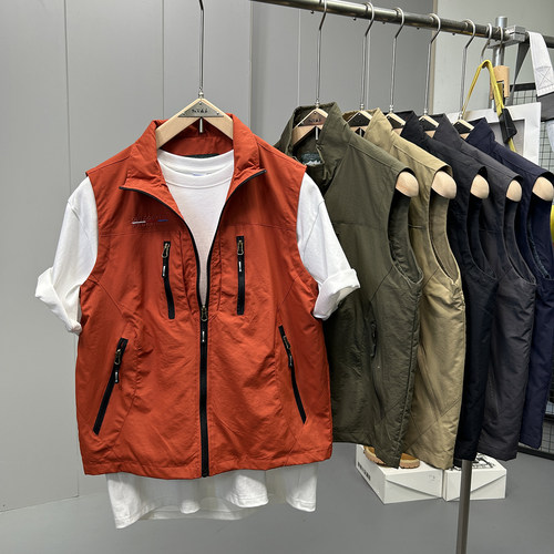 山系户外钓鱼休闲工装马甲