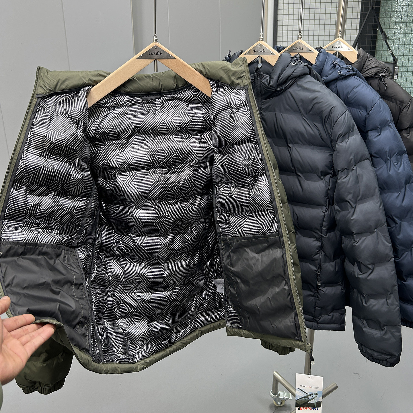 石墨烯锁温科技 可脱卸帽户外防风保暖连帽棉衣男士简约百搭外套,男装,棉衣,淘宝优惠券,粉丝福利购,淘宝优惠卷