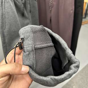 简约百搭保暖运动休闲裤 男士 重磅加绒加厚宽松直筒卫裤 品质高货