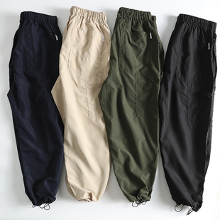 日单机能薄款 可束脚男裤 工装 宽松阔腿哈伦休闲裤 裤 春夏基础版