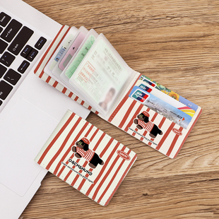 腊肠狗驾驶证保护套行驶证皮套多卡位卡包男女防消磁情侣ins可爱