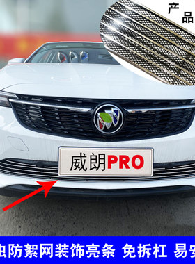 威朗PRO中网改装防虫网装饰亮条