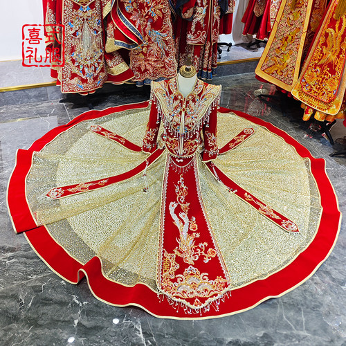 2026新款婚纱礼服中式秀禾嫁衣