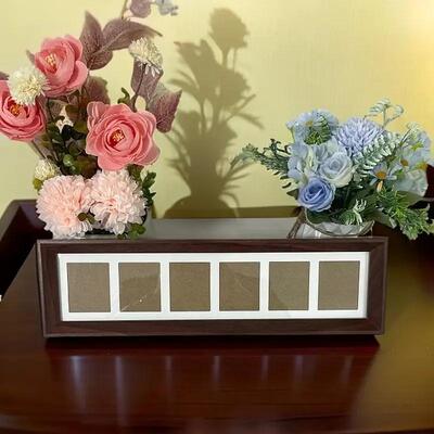 【下单立减50】六行相框摆台画框客厅玄关装饰展示相框工艺品gj