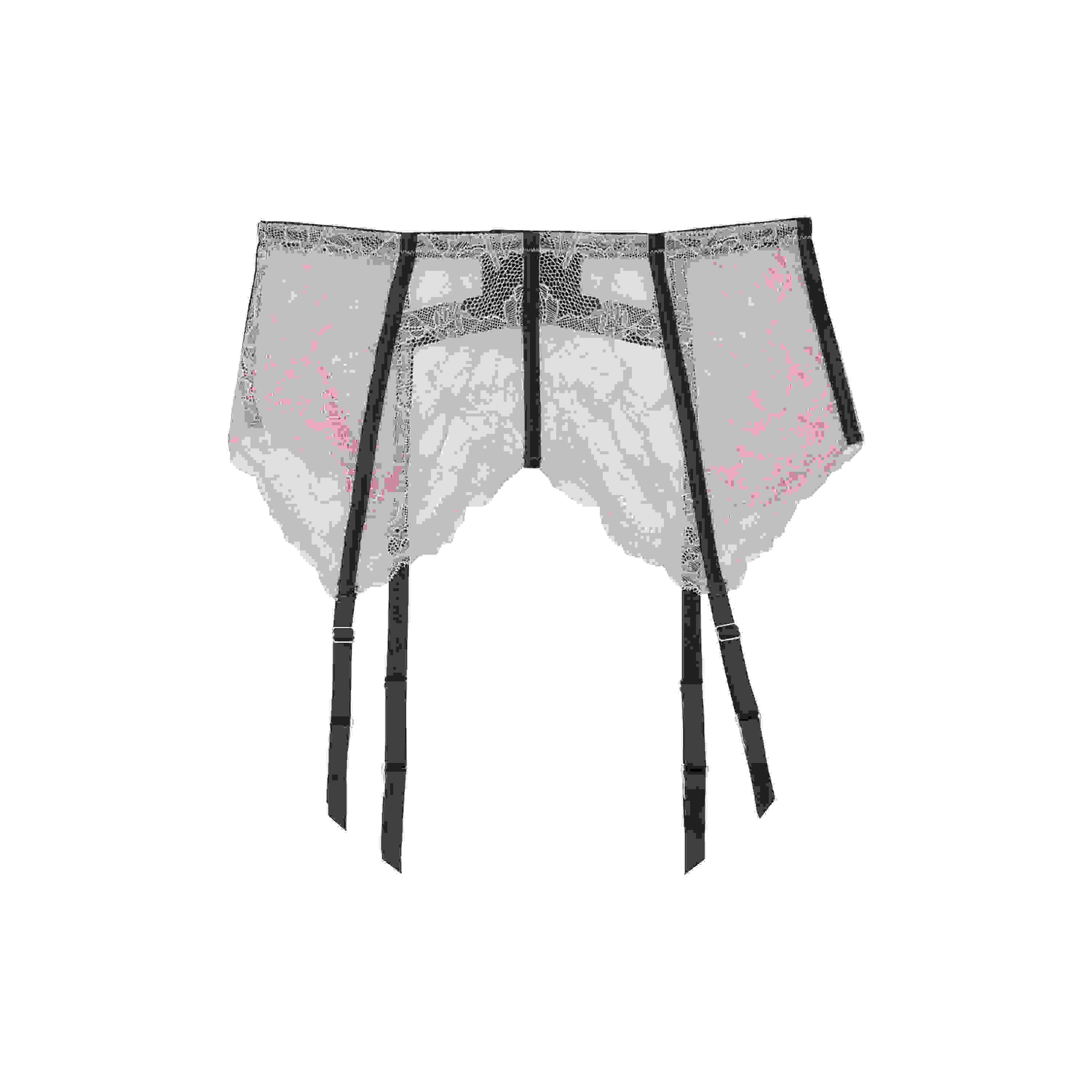 PPX felicty hayward蕾丝大码吊袜带丝袜夹子高腰女半包裤无文胸