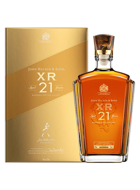 【百亿补贴】 尊尼获加XR21年调配威士忌进口洋酒750ml礼盒
