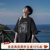T恤男夏季 270g重磅水洗印花短袖 美式 高街男生半袖 GOOZI 男款 MADE