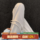 男款 GOOZI 宽松男生直筒裤 宽松休闲长裤 MADE白色裤 子男春秋西裤