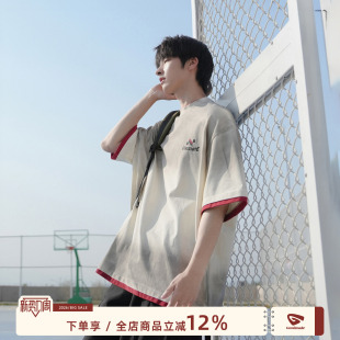 2026新款 280g重磅水洗渐变T恤男夏季 半袖 美式 GOOZI 男生短袖 MADE