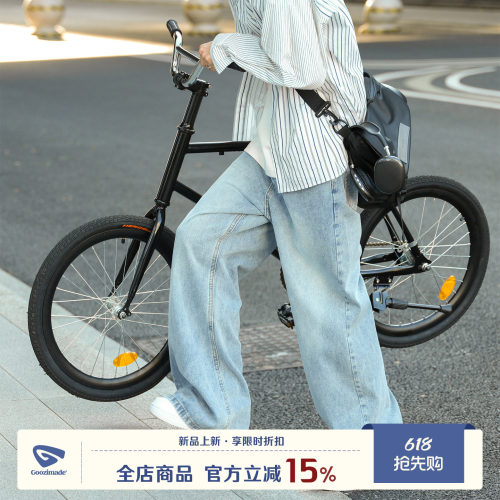 GOOZIMADE水洗牛仔裤男春季宽松