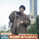 复古秋冬男生夹克工装 夹棉外套美式 棉衣 棉服男冬季 @港仔文艺男