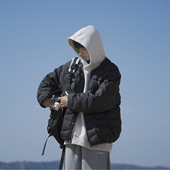 轻薄款 GOOZI MADE白鸭绒羽绒服男冬季 防寒服内搭轻型羽绒衣外套潮