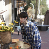 长袖 GOOZI 衬衣 男春季 日系青少年休闲翻领工装 MADE 撞色格子衬衫