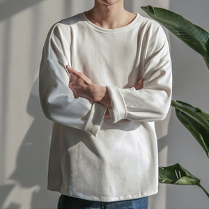 秋季圆领套头长袖T恤