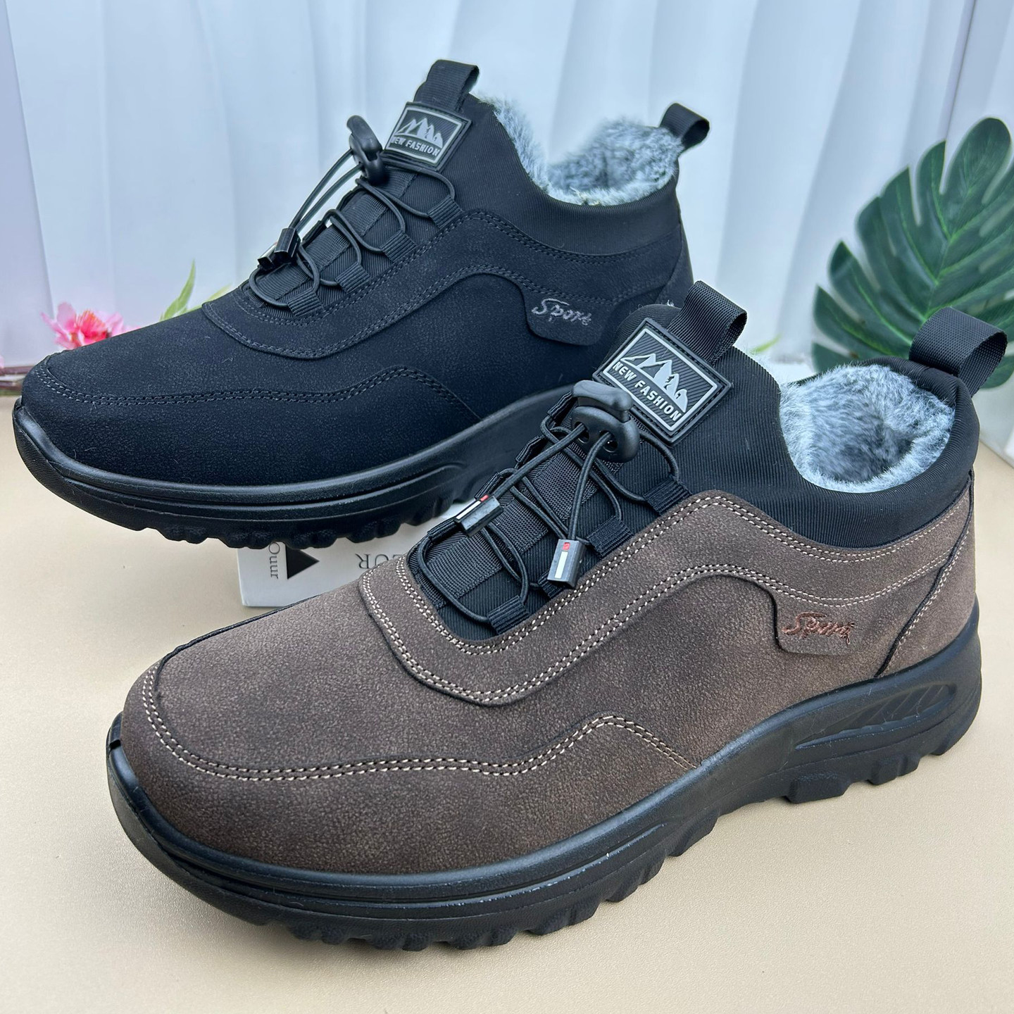 冬季加厚保暖厚毛爸爸鞋老北京布鞋男士棉鞋防滑软底中老年人棉靴,流行男鞋,高帮鞋,淘宝优惠券,粉丝福利购,淘宝优惠卷