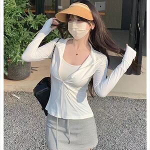 冷白皮防晒衣女装春夏新款防紫外线修身防晒服