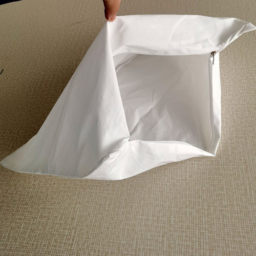涤棉布拉链沙发异型坐垫内胆套