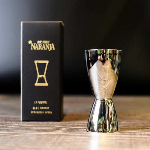 不锈钢内外精抛刻度数字量酒器